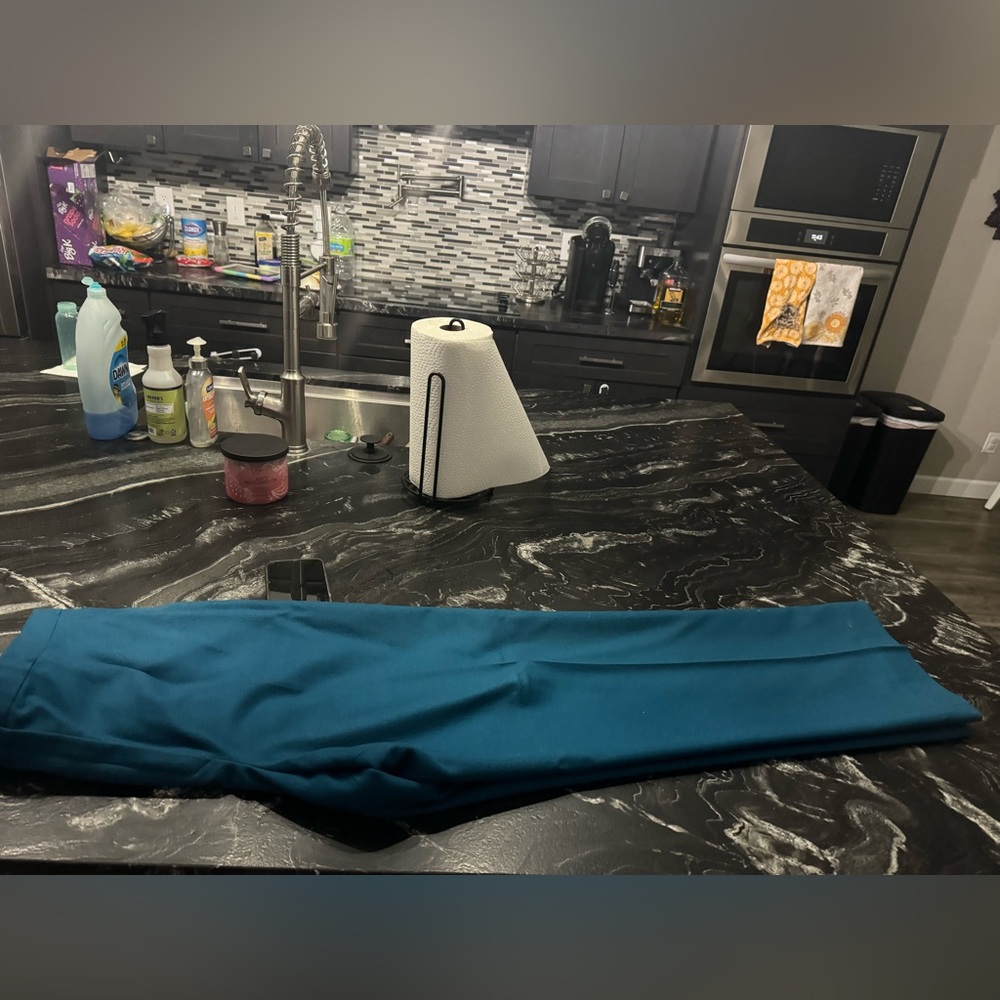 Vintage Pendleton Turquoise Wool Slacks - image 5